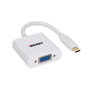 Lindy 43437 Adaptador USB Tipo C a VGA (D-Sub) Blanco