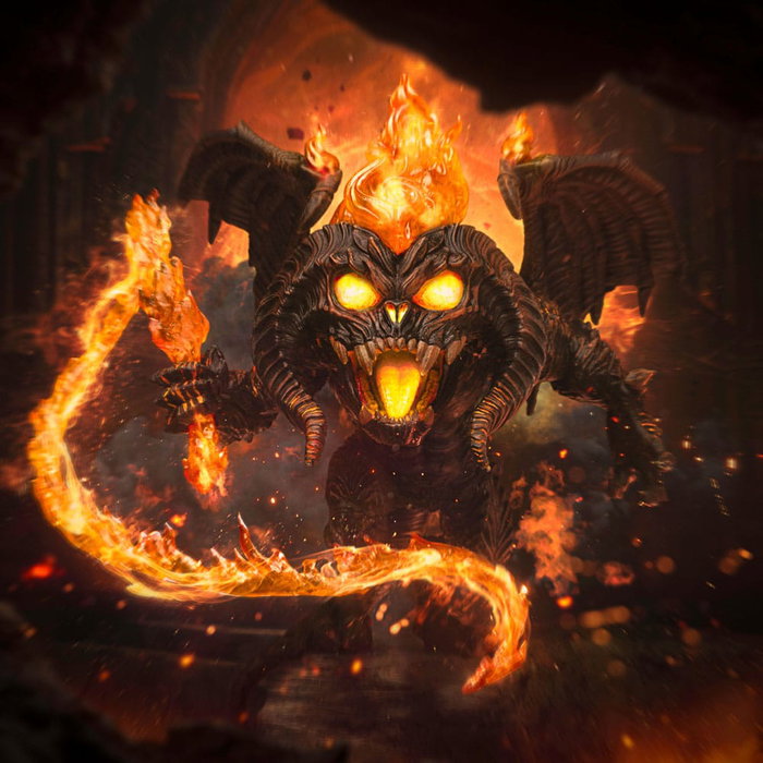 El Señor de los Anillos Minifigura Mini Co. PVC Balrog 17 cm