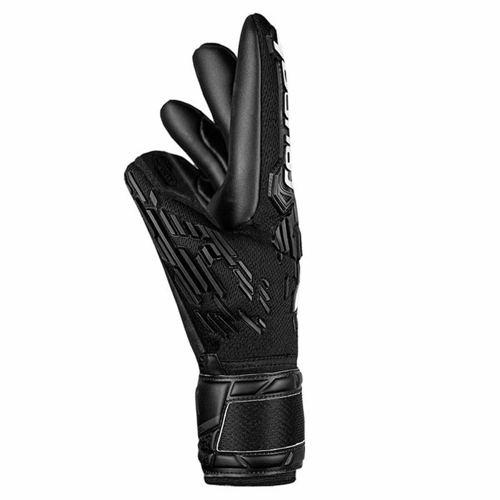 Guantes de Portero Reusch Attrakt Freegel Negro Adultos Guantes de Portero Reusch Attrakt Freegel Negro Adultos