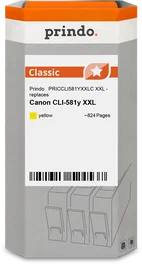 Prindo Cartucho de tinta amarillo Classic XXL PRICCLI581YXXLC