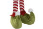 DKD Home Decor Figura Navidad Tradicional Elfo Rojo Verde 9 x 64 x 16 cm (4 Unidades)