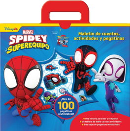 DISNEY LIBROS, Spidey y su superequipo. Maletín de cuentos, actividades y pegatinas - Marvel