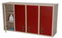 Mobeduc Mueble Casillero 12 Casillas con Puerta Haya 600713HS18 Melamina Puertas Antiatrapamiento