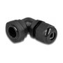 DeLOCK Prensaestopas en ángulo de 90° PG9 negro