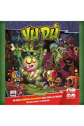SD GAMES Vudu Juego de Mesa en Español para +8 Años, 2-8 Jugadores, 30 Minutos de Partida
