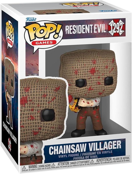 Funko Pop! Resident Evil Chainsaw Villager (Bloody)