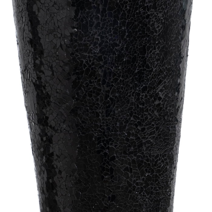 Jarrón Negro Fibra de Vidrio Decoración 54 X 54 X 154 cm