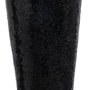 Jarrón Negro Fibra de Vidrio Decoración 54 X 54 X 154 cm