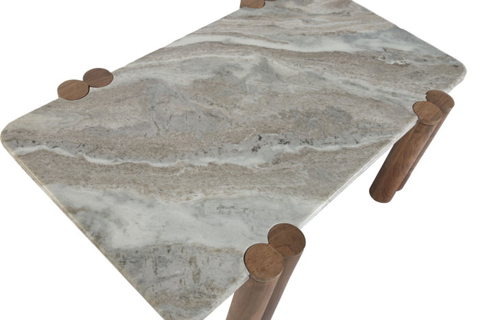 DKD Home Decor Mesa Centro Moderno Toronto Marble Marrón Gris 73.5 x 38 x 120 cm Desmontable DKD Home Decor Mesa Centro Moderno Toronto Marble Marrón Gris 73.5 x 38 x 120 cm Desmontable