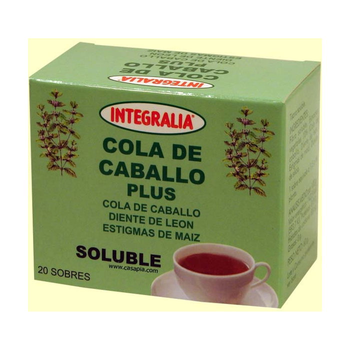 INTEGRALIA Cola de Caballo Plus Tisana Soluble 20 sobres INTEGRALIA Cola de Caballo Plus Tisana Soluble 20 sobres