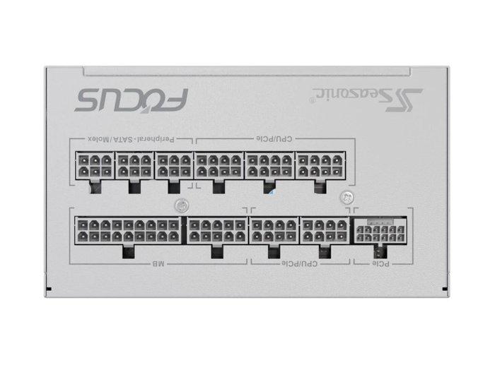 Seasonic FOCUS GX-1000-V4-WHITE 1000W ATX 3.1 Blanco Seasonic FOCUS GX-1000-V4-WHITE 1000W ATX 3.1 Blanco