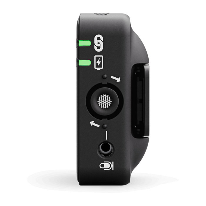 RODE Rode Wireless ME Micrófono de Radio Digital 2 Piezas, 24-bit/48 kHz, Inalámbrico/Alámbrico, Rango 100 m, 7h Batería, USB, iOS/Android/Windows/Mac, Negro