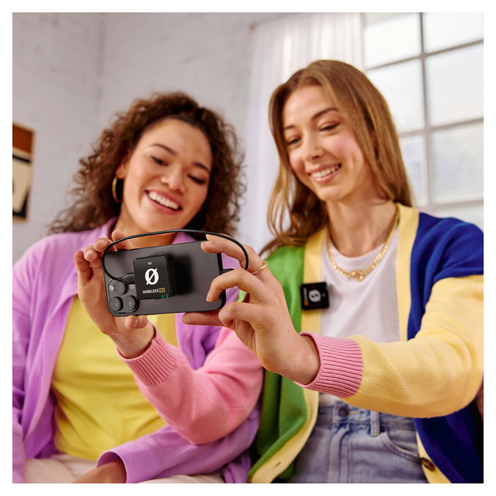 RODE Rode Wireless ME Micrófono de Radio Digital 2 Piezas, 24-bit/48 kHz, Inalámbrico/Alámbrico, Rango 100 m, 7h Batería, USB, iOS/Android/Windows/Mac, Negro