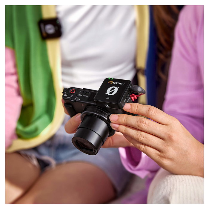 RODE Rode Wireless ME Micrófono de Radio Digital 2 Piezas, 24-bit/48 kHz, Inalámbrico/Alámbrico, Rango 100 m, 7h Batería, USB, iOS/Android/Windows/Mac, Negro