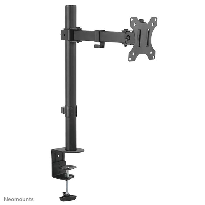 Neomounts FPMA-D540BLACK Soporte de Monitor para Escritorio, 13-32 pulgadas, VESA 75x75/100x100mm, Ajuste en Altura, Inclinación, Giro 180°, Rotación 360°, Gestión de Cables, Negro