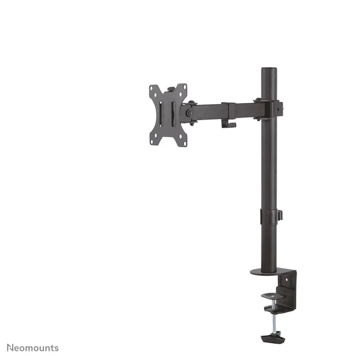 Neomounts FPMA-D540BLACK Soporte de Monitor para Escritorio, 13-32 pulgadas, VESA 75x75/100x100mm, Ajuste en Altura, Inclinación, Giro 180°, Rotación 360°, Gestión de Cables, Negro