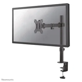 Neomounts FPMA-D540BLACK Soporte de Monitor para Escritorio, 13-32 pulgadas, VESA 75x75/100x100mm, Ajuste en Altura, Inclinación, Giro 180°, Rotación 360°, Gestión de Cables, Negro