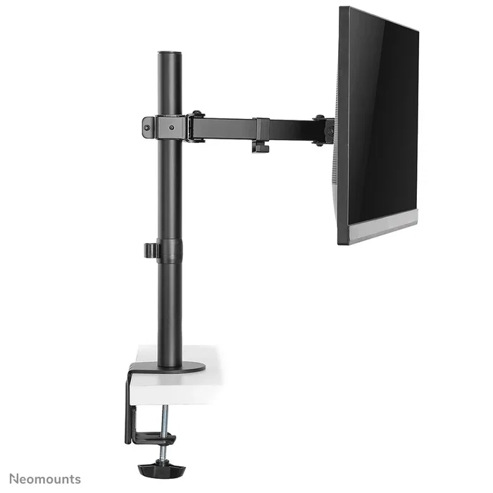 Neomounts FPMA-D540BLACK Soporte de Monitor para Escritorio, 13-32 pulgadas, VESA 75x75/100x100mm, Ajuste en Altura, Inclinación, Giro 180°, Rotación 360°, Gestión de Cables, Negro