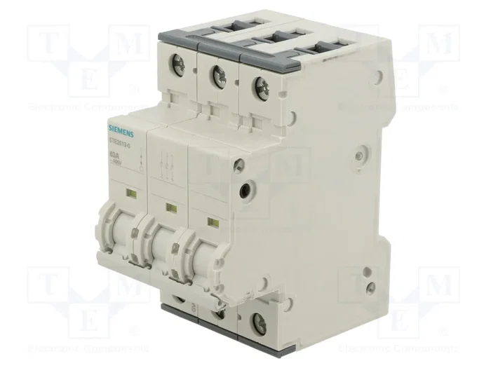 SIEMENS 5TL Interruptor de aislamiento 63A 3 polos SIEMENS 5TL Interruptor de aislamiento 63A 3 polos