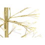 DKD Home Decor Árbol de Navidad LED Dorado 120cm con 1000 Luces Cálidas