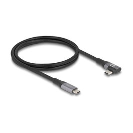 DeLOCK Cable USB C a USB C 40 Gbps 240 W Angular 1 m