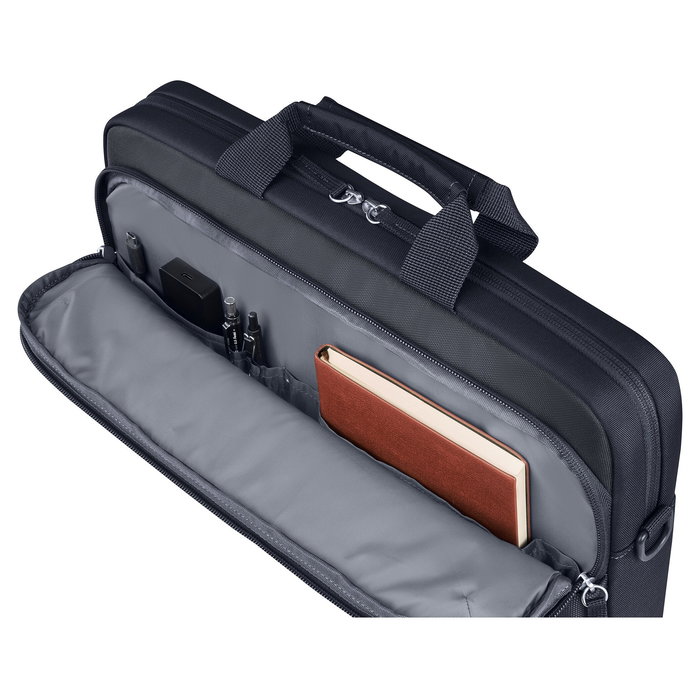 HP Maletín Bolsa para Portátil Everyday 14 Pulgadas (35.8 cm) Odyssey Gray Resistente al Agua, Tirante de Hombro, Gris, Poliéster