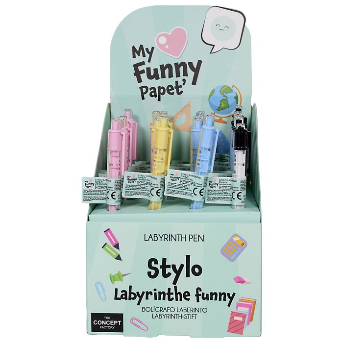 The Concept Factory Bolígrafo Laberinto Funny My Funny Papet The Concept Factory Bolígrafo Laberinto Funny My Funny Papet