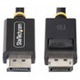 StarTech.com Cable DisplayPort 2.1 de 1m, Certificación VESA DP40, Negro