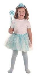 Creaciones Llopis Disfraz Infantil Princesa Hielo Azul Set 3-6 Años
