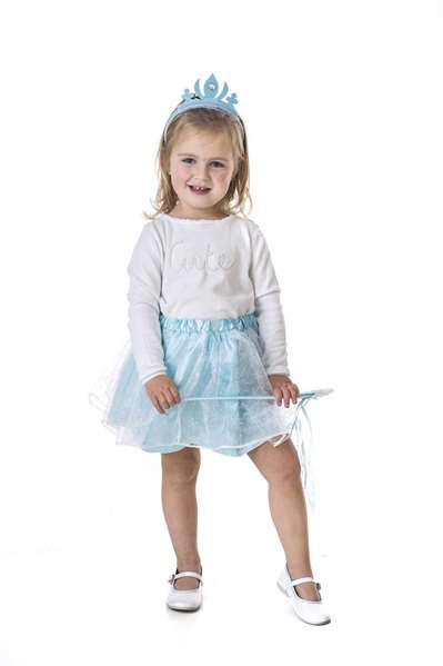 Creaciones Llopis Disfraz Infantil Princesa Hielo Azul Set 3-6 Años Creaciones Llopis Disfraz Infantil Princesa Hielo Azul Set 3-6 Años