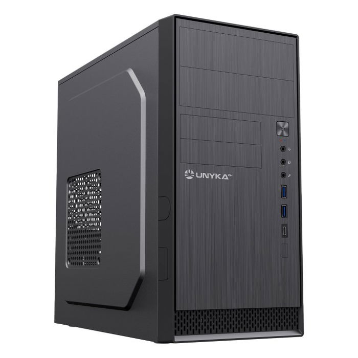 UNYKA AERO C12 V2 Caja Micro ATX USB3.0 Negro PN:UK52110V2