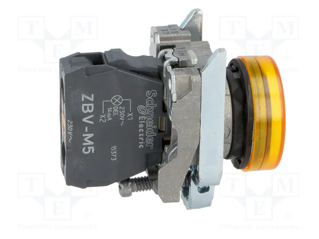 SCHNEIDER ELECTRIC Lámpara de control Harmony XB4 ZBVM naranja 22mm