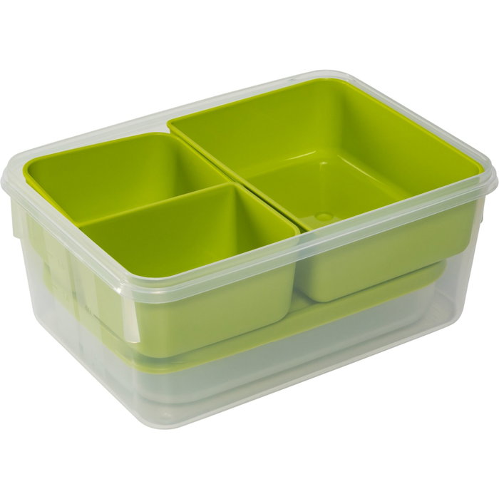Emsa Clip&Go Food Storage Box Green 2,3 L