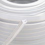 Perfil de Silicona IP65 para Tiras LED 12x12mm, Rollo 100 Metros
