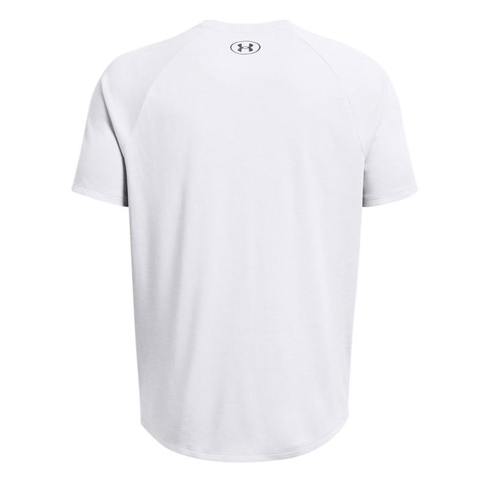 Camiseta de Manga Corta Hombre Under Armour Tech Textured Blanco 11-12 Años
