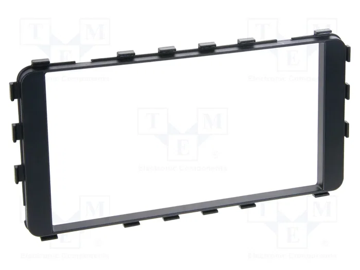 ACV Bastidor de montaje de radio para Toyota Yaris (XP9) 2006-2011, 2 DIN, negro ACV Bastidor de montaje de radio para Toyota Yaris (XP9) 2006-2011, 2 DIN, negro