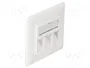 DeLOCK 86194 Keystone Anschlussdose 3 Port kompakt RJ-45