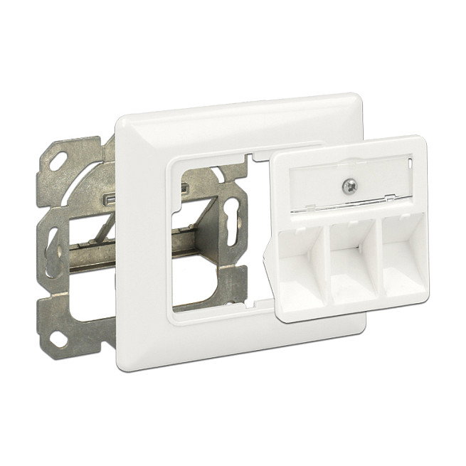 DeLOCK 86194 Keystone Anschlussdose 3 Port kompakt RJ-45 DeLOCK 86194 Keystone Anschlussdose 3 Port kompakt RJ-45