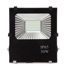 Foco Proyector LED 30W 3600 lúmenes 6000K IP65 50000h para Exterior [HO-FH-30W-CW]