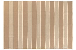 DKD Home Decor Alfombra de Algodón y Yute de 160x230 cm con Rayas