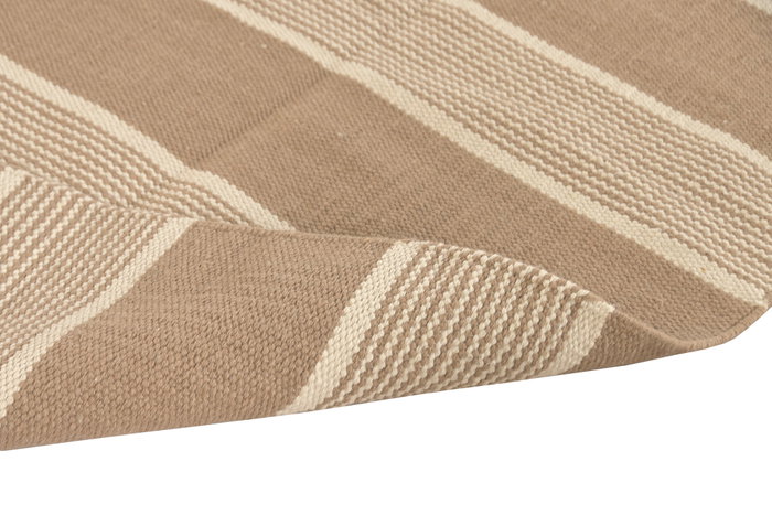 DKD Home Decor Alfombra de Algodón y Yute de 160x230 cm con Rayas