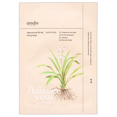 Ondo Beauty 36.5 Mascarilla Lifting ADENOSINE & ZHI MU 25 ml Ondo Beauty 36.5 Mascarilla Lifting ADENOSINE & ZHI MU 25 ml