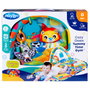 Playgro Cozy Oasis Gimnasio de Juegos - Multilingüe, para Todas las Edades, Estimulación Sensorial, con Animales de Peluche, Plegable y Portátil