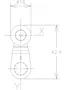 TELEMECANIQUE SENSORS Cabezal de accionamiento con palanca R34,4mm y roldana de plástico Ø16mm