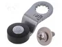TELEMECANIQUE SENSORS Cabezal de accionamiento con palanca R34,4mm y roldana de plástico Ø16mm