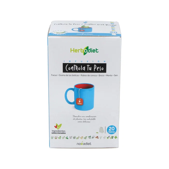 NOVADIET Herbodiet Controla Tu Peso 20 filtros NOVADIET Herbodiet Controla Tu Peso 20 filtros