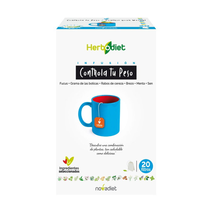 Nova Diet Herbodiet Controla Tu Peso 20 bolsitas filtro Nova Diet Herbodiet Controla Tu Peso 20 bolsitas filtro