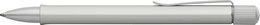 Faber-Castell Hexo Bolígrafo Hexagonal Plateado Mate con Trazo B