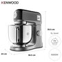 Kenwood kMix KMX760BC Batidora de cocina metálica (plata/negro)