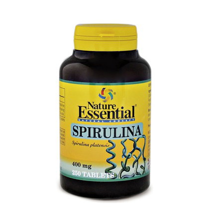 NATURE ESSENTIAL Espirulina 400 mg, 250 comprimidos